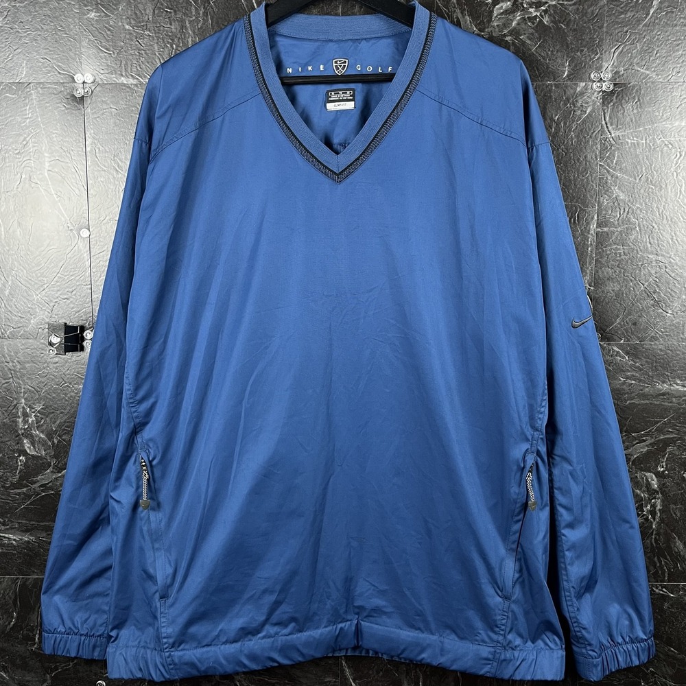 Nike Men's Blue Golf Clima-Fit Wind Jacket XL